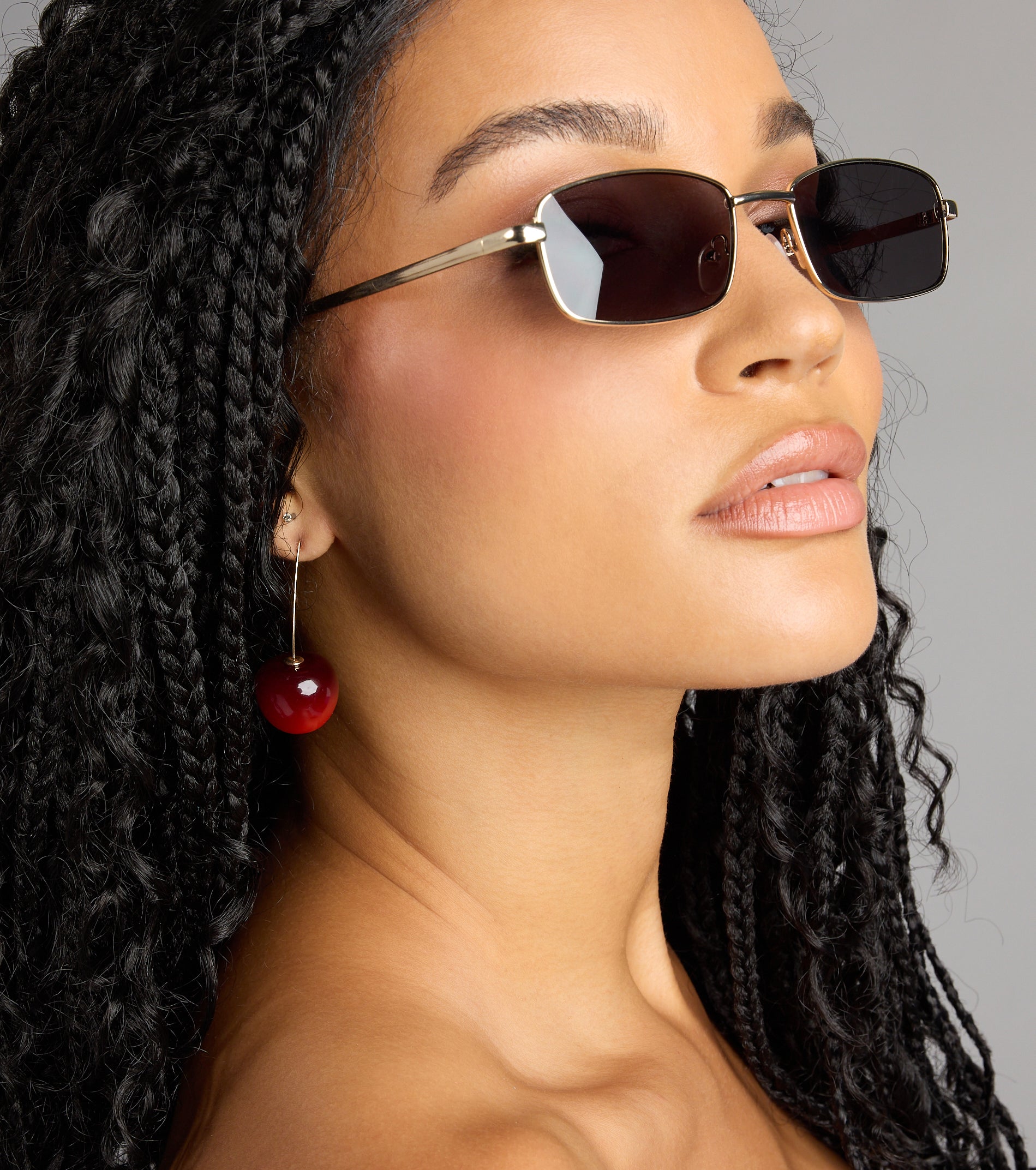 Juicy Drama Cherry Earrings - Image 3