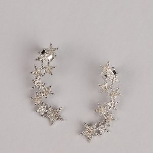 Shooting Star Rhinestone Ear Cuff