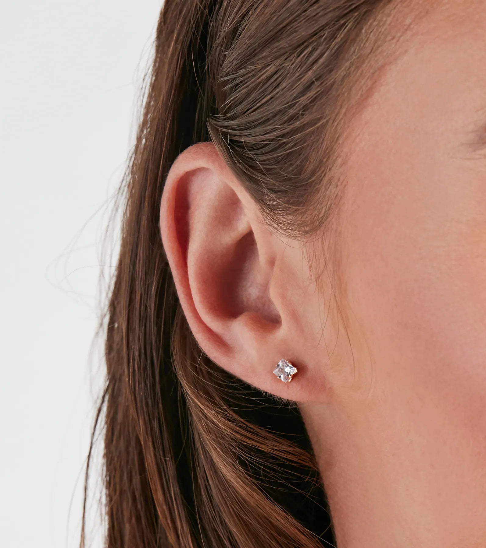 Chic Five-Pack CZ Stud Earrings - Image 2