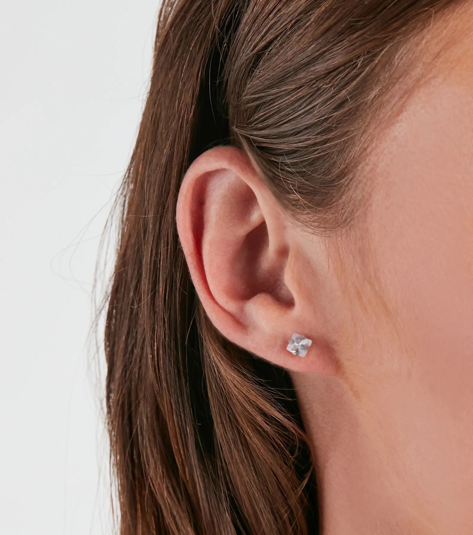 Chic Five-Pack CZ Stud Earrings - Image 4