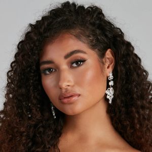 Grand Appeal CZ Chandelier Earrings