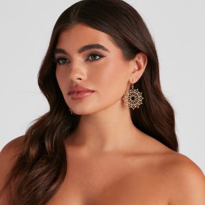 Stars Align Filigree Earrings