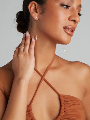 Love Spark Rhinestone Earrings