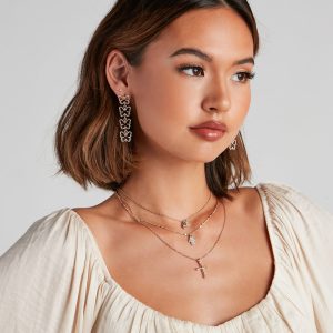 Feeling Butterflies Rhine Earrings