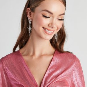 Butterfly Beauty Fringe Earrings