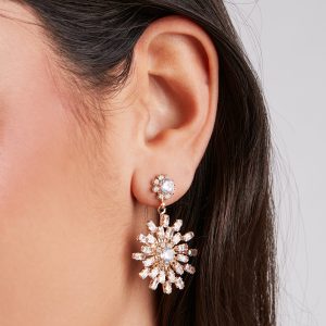 Make A Statement Rhinestone Earrings