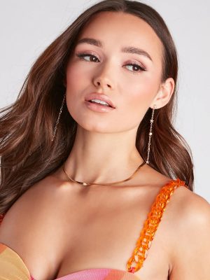 Dreamy Rhinestone Star Duster Earrings