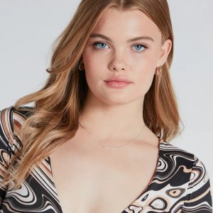 Fine Luxury Sterling Silver Plated Hoop Earrings