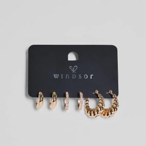 Match My Energy Three-Pack Hoop Earrings