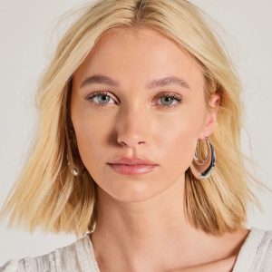 Bold Oval Hoop Earrings