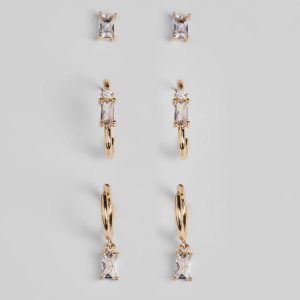 Truth Be Bold Three-Pack Earrings Set