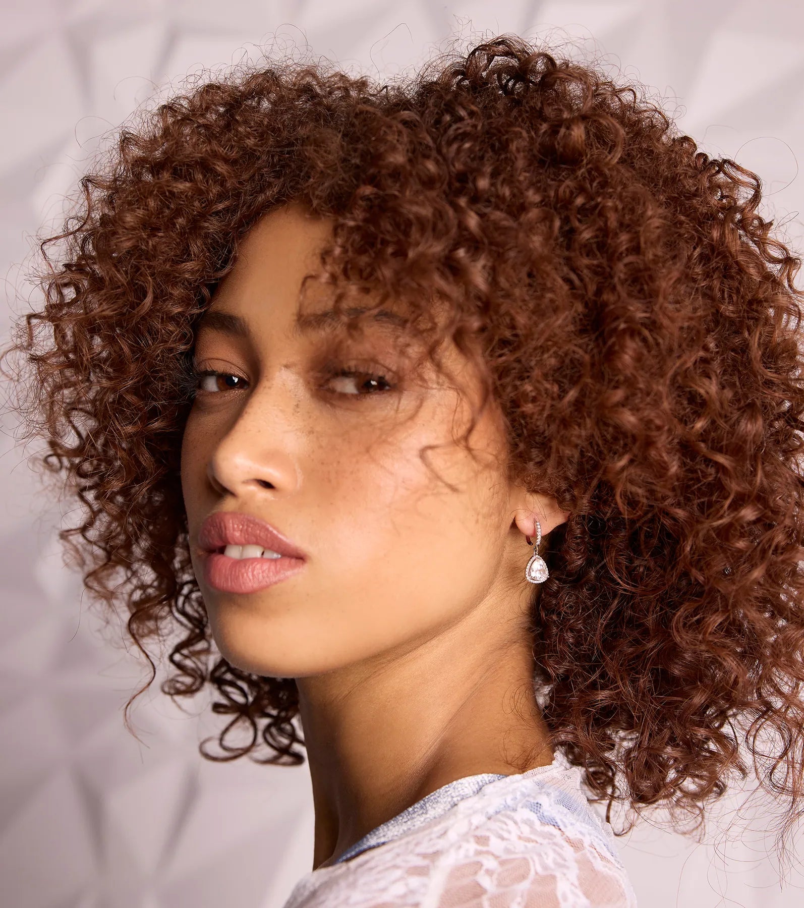 Cute Charisma Rhinestone Huggie Earrings - Image 2