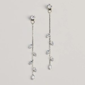 Delicate Bling Rhinestone Stud Earrings