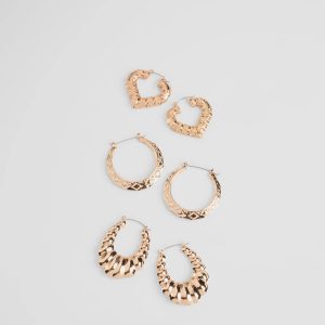 Favorite Addition Three-Pack Hoop Earrings