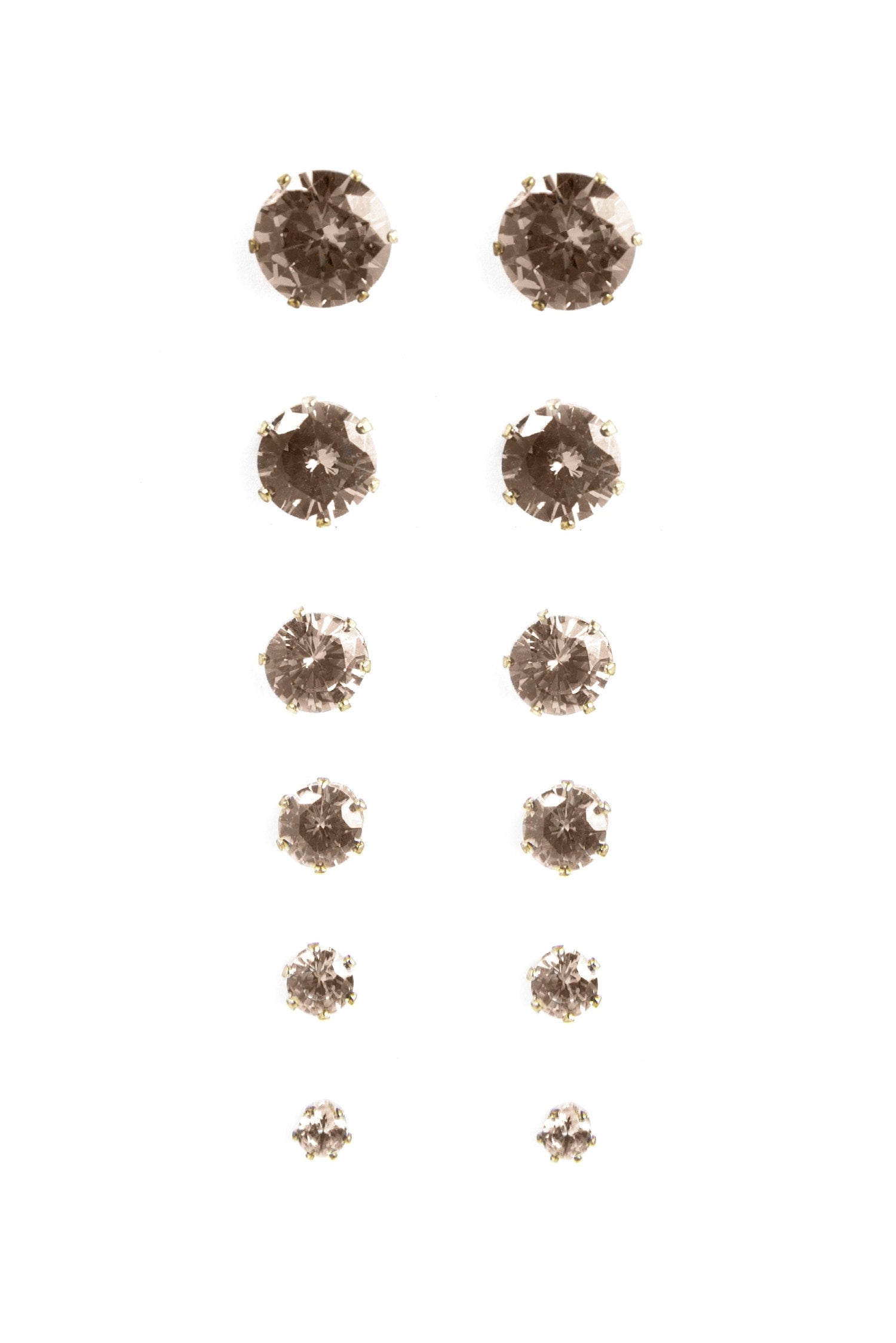 Cubic Zirconia Studs Set - Image 3