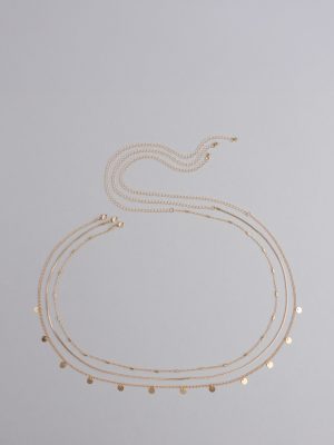 Shine On Me Layered Disc Belly Chain
