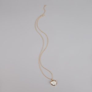 Time After Time Heart Watch Necklace