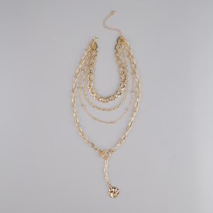 Golden Hour Drop Chain Necklace