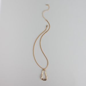 Molten Glow Pendant Necklace