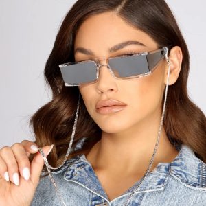 Bling Bling Bby Rhinestone Sunglass Chain