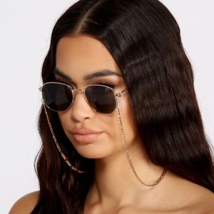 It's Chill Gold Sunglasses Chain