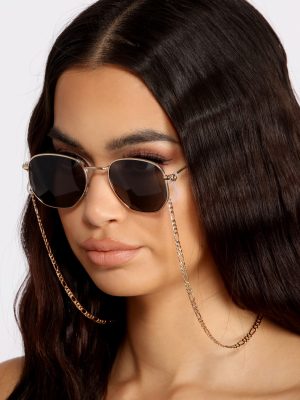 It's Chill Gold Sunglasses Chain