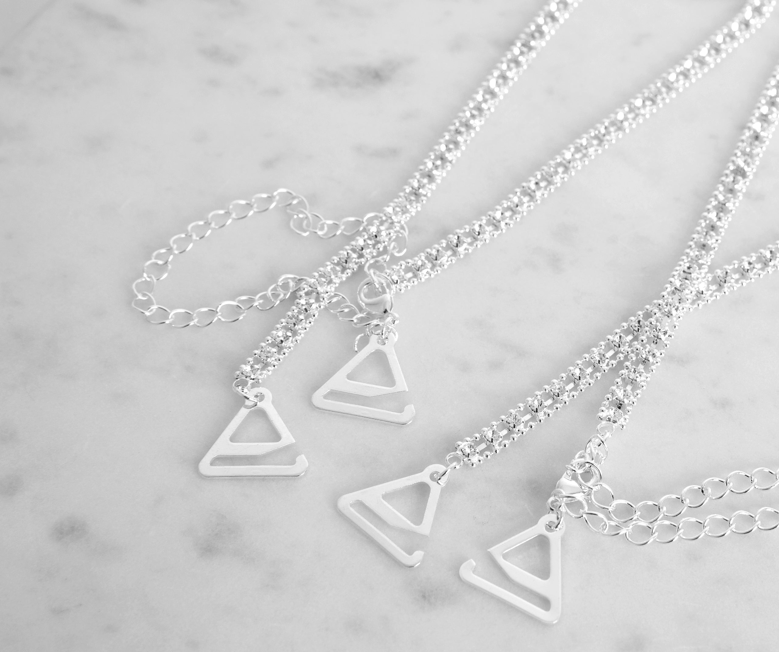 Eye Catcher Rhinestone Bra Straps - Image 5