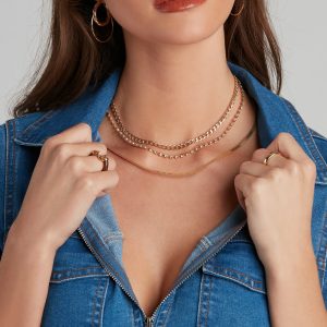 Summer Glow Rhine Layered Choker