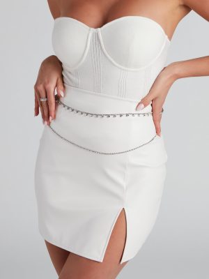 Night Dance Rhinestone Belly Chain