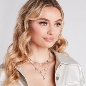 Among The Stars Layered Choker Necklace