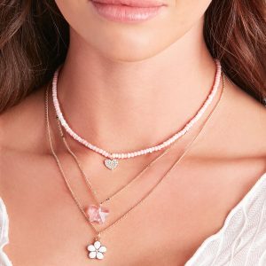All The Cute Things Layered Charm Neckalce