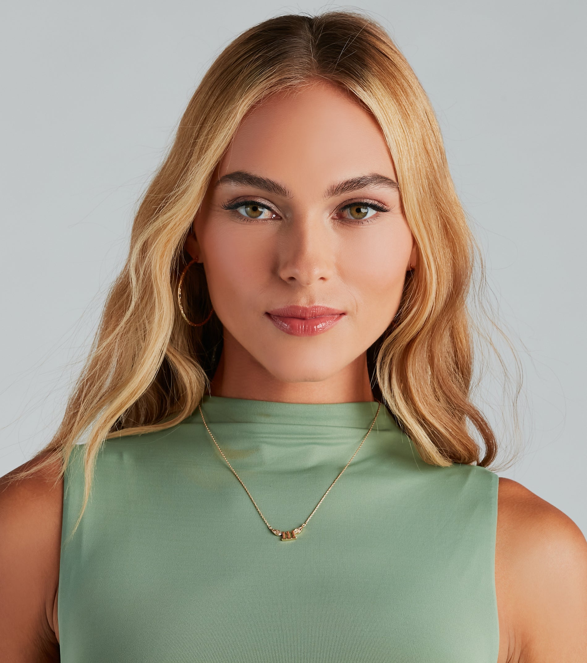 111 Charm Dainty Chain Necklace - Image 2