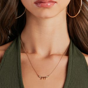 777 Charm Dainty Chain Necklace