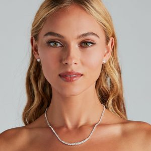 Loving This Moment Necklace And Earrings Set