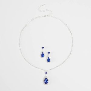 Fairytale Come True Necklace And Earrings Set