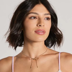Graceful Bow Necklace