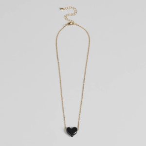 Yours Truly Heart Pendant Necklace