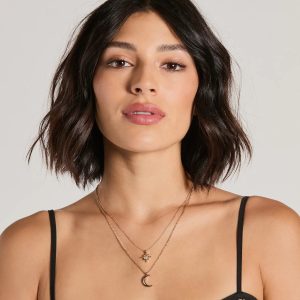 Chic Alignment Celestial Layered Necklace