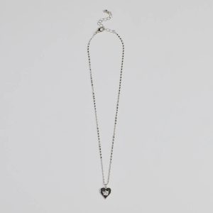 Adorable Vibe Angel Heart Charm Necklace