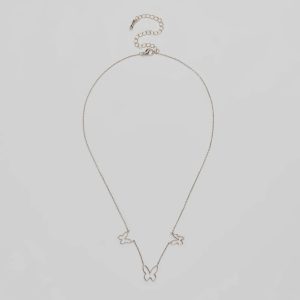 Never Blend In Butterfly Chain Necklace