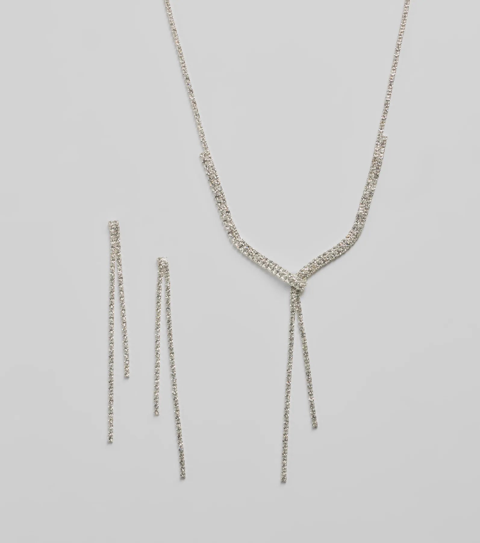 Sweet Glamour Rhinestone Jewelry Set - Image 2