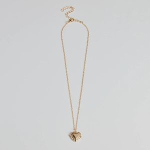 Cross My Heart Pendant Necklace