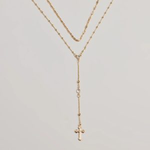 Major Blessings Layered Cross Necklace