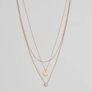 Fab Statement Layered Rhinestone Necklace Set