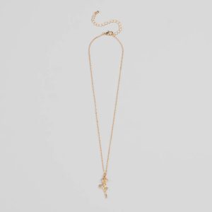 Divine Enchantment Rose Charm Necklace