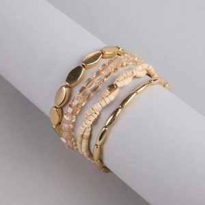 Boho Era Multi-Beaded Bracelet Set