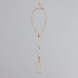 Glow Getter Rhinestone Hand Chain