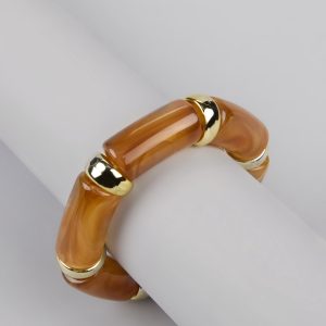 Edgy Stretch Resin Bracelet