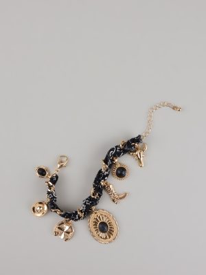Wild West Bandana Charm Bracelet