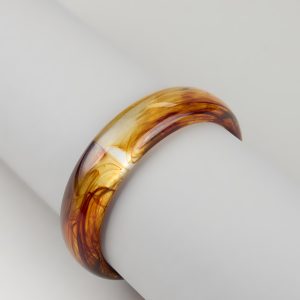 Effortless Chic Acrylic Bangle Bracelet